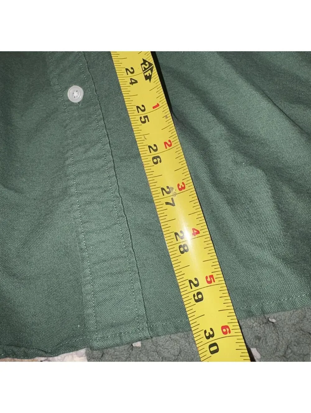 J.Crew Slim Fit Flex Oxford $70 Green Button-Up ShirtMens XL Formal / Casual